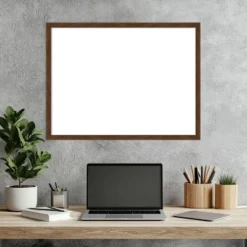 Amanti Art Carlisle Blonde Narrow Framed Dry Erase Magnetic Board -Home Furniture GUEST cc902ead baed 4e82 8a3c 9a8b11bccc09