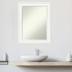 Amanti Art Craftsman White Petite Bevel Wood Bathroom Wall Mirror 29 X 23 In. 19 Amanti Art Craftsman White Petite Bevel Wood Bathroom Wall Mirror 29 X 23 In. -Home Furniture GUEST ccc74ead 97c5 4857 9f8a dba3a20313b5