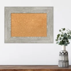 Amanti Art Dove Greywash Framed Corkboard, Natural Cork -Home Furniture GUEST cde4f90e 4995 48d5 83c7 29711802e3ba