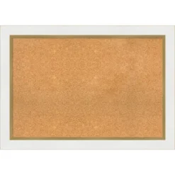 Amanti Art Eva Framed Corkboard, Natural Cork -Home Furniture GUEST cf37a322 2df8 40e3 95d7 2103b1cd8997
