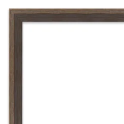 39" X 28" Non-Beveled Hardwood Wedge Wood Bathroom Wall Mirror Mocha Brown - Amanti Art -Home Furniture GUEST d0fb1646 b006 4d4f ab8f 236848f767b3 1