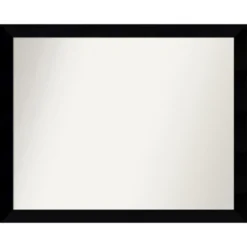 Black Museum Non-Beveled Wood Bathroom Wall Mirror 26 Black Museum Non-Beveled Wood Bathroom Wall Mirror -Home Furniture GUEST d23a50ae 33d5 4b9d 934b 1c052f114999