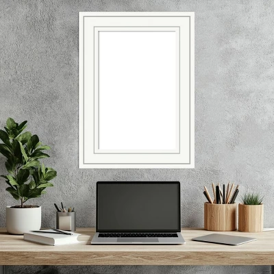 Amanti Art Craftsman White Framed Dry Erase Magnetic Board 8 Amanti Art Craftsman White Framed Dry Erase Magnetic Board - Image 6