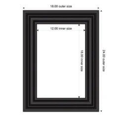 Amanti Art Colonial Black Framed Dry Erase Magnetic Board -Home Furniture GUEST d434b20f e2ba 4301 a191 3ebe1a91cd7c