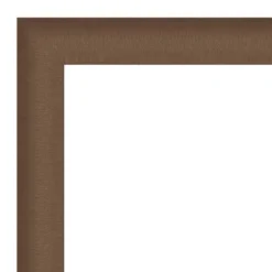 33" X 27" Non-Beveled Elegant Bathroom Wall Mirror Brushed Bronze - Amanti Art -Home Furniture GUEST d5c84c87 4605 4a64 aa6b a80727e88402
