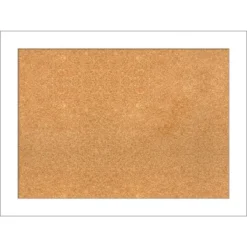 Amanti Art Wedge White Framed Corkboard, Natural Cork -Home Furniture GUEST d808e2b7 3cd2 482b b426 abe651d48ab2