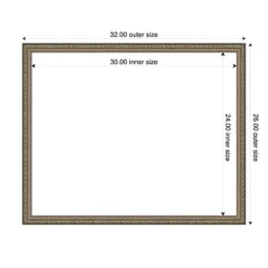 Amanti Art Parisian Silver Framed Dry Erase Magnetic Board -Home Furniture GUEST d8d7578b 4c18 4b5d 8d7e 830da0de6294