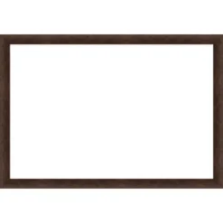 Amanti Art Warm Walnut Narrow Framed Dry Erase Magnetic Board -Home Furniture GUEST d926ed5d dfbc 45f4 9780 2633b92a443b