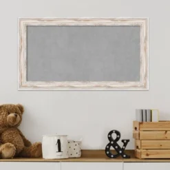 Amanti Art Alexandria White Wash Narrow Framed Magnetic Board 27 X 15 In. 9 Amanti Art Alexandria White Wash Narrow Framed Magnetic Board 27 X 15 In. -Home Furniture GUEST d95d4efb b2f8 497a 80f4 e70b30b842a3