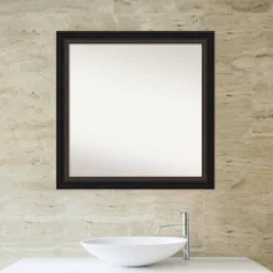 31" X 31" Non-Beveled Trio Oil Rubbed Bronze Bathroom Wall Mirror - Amanti Art 14 31" X 31" Non-Beveled Trio Oil Rubbed Bronze Bathroom Wall Mirror - Amanti Art -Home Furniture GUEST da8ce9eb a8bf 463e 9c1f 035af125aaf2