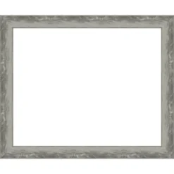 Amanti Art Waveline Silver Narrow Framed Dry Erase Magnetic Board -Home Furniture GUEST dcc0bafb b2fc 4883 a503 7c34aaf9af2a