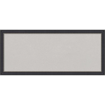 Amanti Art 32"x14" Stylish Wood Frame Gray Cork Board Black - : Wall Mounted Bulletin Board, Custom Framed, Home Organization 12 Amanti Art 32"x14" Stylish Wood Frame Gray Cork Board Black - : Wall Mounted Bulletin Board, Custom Framed, Home Organization - Image 10