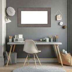 Amanti Art Country Barnwood Framed Dry Erase Magnetic Board -Home Furniture GUEST ddf8a4c8 f1bf 49e6 80cd 839cec2ec893