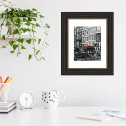 Amanti Art Accent Bronze Narrow Picture Frame -Home Furniture GUEST defb572a 2769 40ad 8578 9371956a4d8d