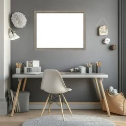 Amanti Art Salon Scoop Gold Framed Dry Erase Magnetic Board -Home Furniture GUEST df0a57ad 6dde 484f a522 99916838a177