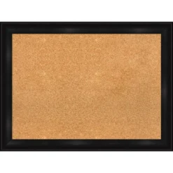 Amanti Art Grand Black Narrow Framed Corkboard, Natural Cork -Home Furniture GUEST e0226168 fc7b 437e a09d 0d296771b9cd
