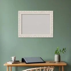34"x26" Opera Wood Frame Gray Cork Board Off-White - Amanti Art -Home Furniture GUEST e1b2f3f0 5481 4814 97f0 b46f070c4dd4