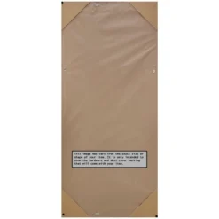 30" X 66" Non-Beveled Bridge Gray Wood Full Length Floor Leaner Mirror - Amanti Art -Home Furniture GUEST e24b4c17 0c31 4932 bb53 7e33a04a84af 8