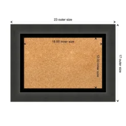 Amanti Art Tuxedo Black Framed Corkboard, Natural Cork 14 Amanti Art Tuxedo Black Framed Corkboard, Natural Cork -Home Furniture GUEST e2947c3d 572c 4071 9fc5 1f33175f08f3