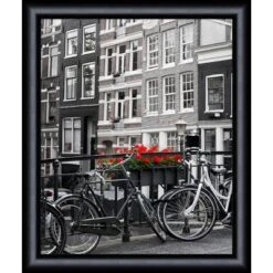 Amanti Art Steinway Black Scoop Wood Picture Frame -Home Furniture GUEST e2acb0ea a29f 4400 9283 893172ce7abe