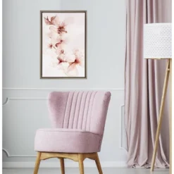 16" X 23" Watercolor Blossoms II Framed Canvas Wall Art - Amanti Art -Home Furniture GUEST e3f751f6 1516 404c 96ac 483a1bcfe027