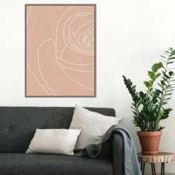 22" X 30" Blush Flowers III By Sarah Leonard Framed Canvas Wall Art Gray Wash - Amanti Art 13 22" X 30" Blush Flowers III By Sarah Leonard Framed Canvas Wall Art Gray Wash - Amanti Art -Home Furniture GUEST e4acf1bc 61aa 4e2a 843b 42a6df880b8a