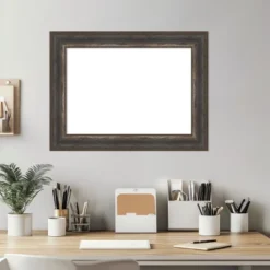 Amanti Art Alta Brown Grey Framed Dry Erase Magnetic Board -Home Furniture GUEST e4bddeda 2cac 4d13 8bb1 87b14293ca4a