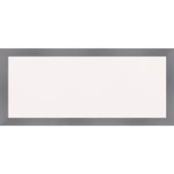 32"x14" Edwin Wood Frame White Cork Board Gray - Amanti Art -Home Furniture GUEST e5983fbf c3f7 4a05 9325 7ffef88cd1fc