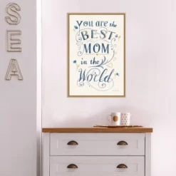 16" X 23" Best Mom May Flowers By Danhui Nai Framed Canvas Wall Art Light Brown - Amanti Art 17 16" X 23" Best Mom May Flowers By Danhui Nai Framed Canvas Wall Art Light Brown - Amanti Art -Home Furniture GUEST e59b9929 3bd7 4892 9207 8b67119f7a66