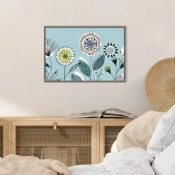23" X 16" Scandi Florals I By Isabelle Z Framed Canvas Wall Art - Amanti Art -Home Furniture GUEST e612a07c 3f2a 4faa 8897 9842e1609507