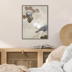 18" X 24" Bird 3 By Design Fabrikken Framed Canvas Wall Art - Amanti Art -Home Furniture GUEST e7fc2d7e a68b 497c b2b8 448f000ec293