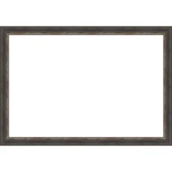Amanti Art Bark Rustic Char Narrow Framed Dry Erase Magnetic Board -Home Furniture GUEST e8c3b01e a1f0 4352 bd38 aee20e28fe9a
