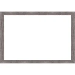 Amanti Art Pinstripe Plank Grey Narrow Framed Dry Erase Magnetic Board -Home Furniture GUEST e91acf5a b7d2 4b78 b8cc 26f25fde12e4