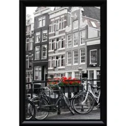 Amanti Art Steinway Black Scoop Wood Picture Frame -Home Furniture GUEST e9ee9d71 2da1 4de0 9682 c699a091289c