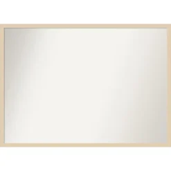 Amant Art Svelte Non-Beveled Wood Framed Wall Mirror -Home Furniture GUEST ea9476ed 41f8 46ab aea4 5334d4144826