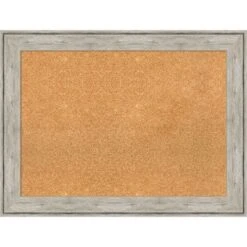 Amanti Art Crackled Metallic Framed Corkboard, Natural Cork -Home Furniture GUEST eb6c53d2 2060 4b6a bd51 c6f373040753