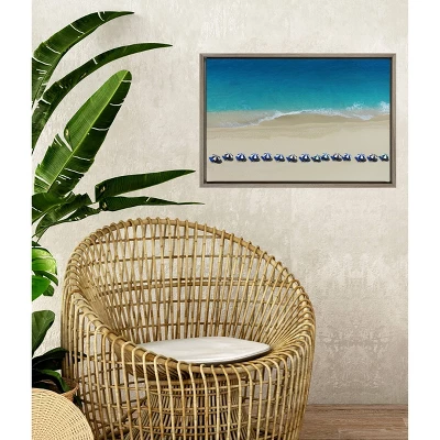 23" X 16" Untitled Framed Canvas Wall Art - Amanti Art 5 23" X 16" Untitled Framed Canvas Wall Art - Amanti Art - Image 3