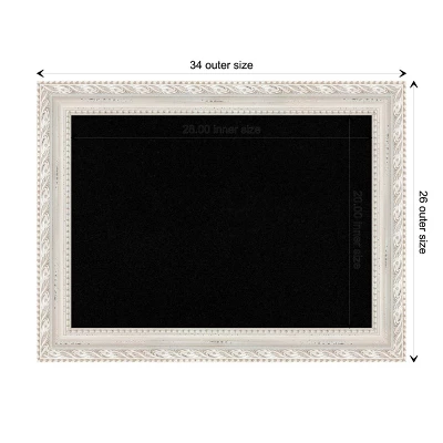 34"x26" Opera Wood Frame Black Cork Board Off-White - Amanti Art 11 34"x26" Opera Wood Frame Black Cork Board Off-White - Amanti Art - Image 9