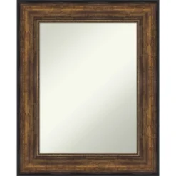 Amanti Art Ballroom Bronze Non-Beveled Bathroom Wall Mirror -Home Furniture GUEST efee0a00 3959 4e82 9540 a4beaa1b1723