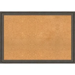 39"x27" Upcycled Wood Frame Cork Board With Wall Mount - Amanti Art: Custom Framing, Bulletin Board -Home Furniture GUEST f2fb28e3 6329 4930 ad2f 5fcc2508c35f
