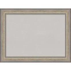 33"x25" Wood Frame Gray Cork Board Fleur Champagne Silver - Amanti Art -Home Furniture GUEST f34c41ce b10b 4d2b b858 b620e56cf7b7