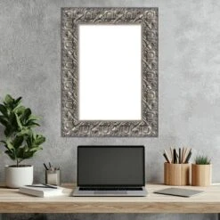 Amanti Art Silver Luxor Framed Dry Erase Magnetic Board -Home Furniture GUEST f4c81446 c478 4442 895f 767838a012ad