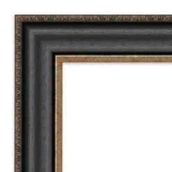 42" X 30" Non-Beveled Thomas Black Bronze Bathroom Wall Mirror - Amanti Art -Home Furniture GUEST f5ac0e32 5458 4b7a 8d10 87f03de37125