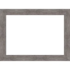 Amanti Art Pinstripe Plank Grey Narrow Framed Dry Erase Magnetic Board -Home Furniture GUEST f624ab97 d682 4edd 8a70 9c080791a476