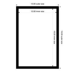 Amanti Art Black Gallery Deep Framed Dry Erase Magnetic Board -Home Furniture GUEST f646f47c 2d9b 4871 928b 675bc202e2f0