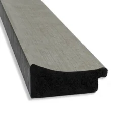 33" X 27" Non-Beveled Waveline Silver Narrow Wall Mirror - Amanti Art