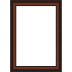 Amanti Art Cyprus Walnut Narrow Framed Dry Erase Magnetic Board -Home Furniture GUEST f78af992 a1f6 427d 99e2 5f8974fe244e