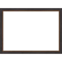 Amanti Art 23"x31" Ashton Black Framed Magnetic Dry Erase Board -Home Furniture GUEST f7cea12b 71d1 438e 9e78 522fea9f541f
