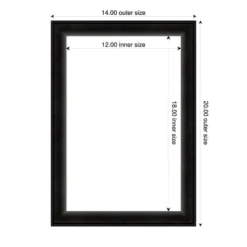 Amanti Art Madison Black Framed Dry Erase Magnetic Board -Home Furniture GUEST f85a0bd2 f3b1 4c68 91ed 649e4dad83c6