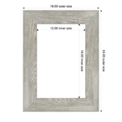 Amanti Art Dove Greywash Framed Dry Erase Magnetic Board -Home Furniture GUEST f99366c1 6cb3 4668 801a 813024a96a41